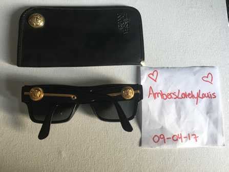 versace vintage 372 gold medusa lady gaga|GIANNI VERSACE Sunglasses 372 Vintage Lady Gaga's Used .